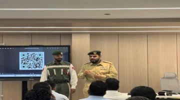 شرطة دبي تطلق حملة توعوية لسائقي التوصيل والأجرة للحد من مخاطر التقلبات الجوية